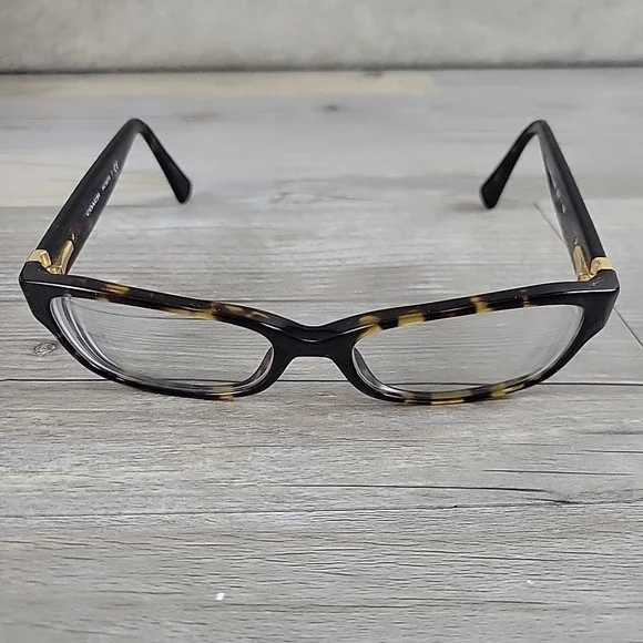 Coach HC 6078 5120 Dark Tortoise Eyeglass FRAMES ONLY 52-16-135 Full Rim - Picture 2 of 12